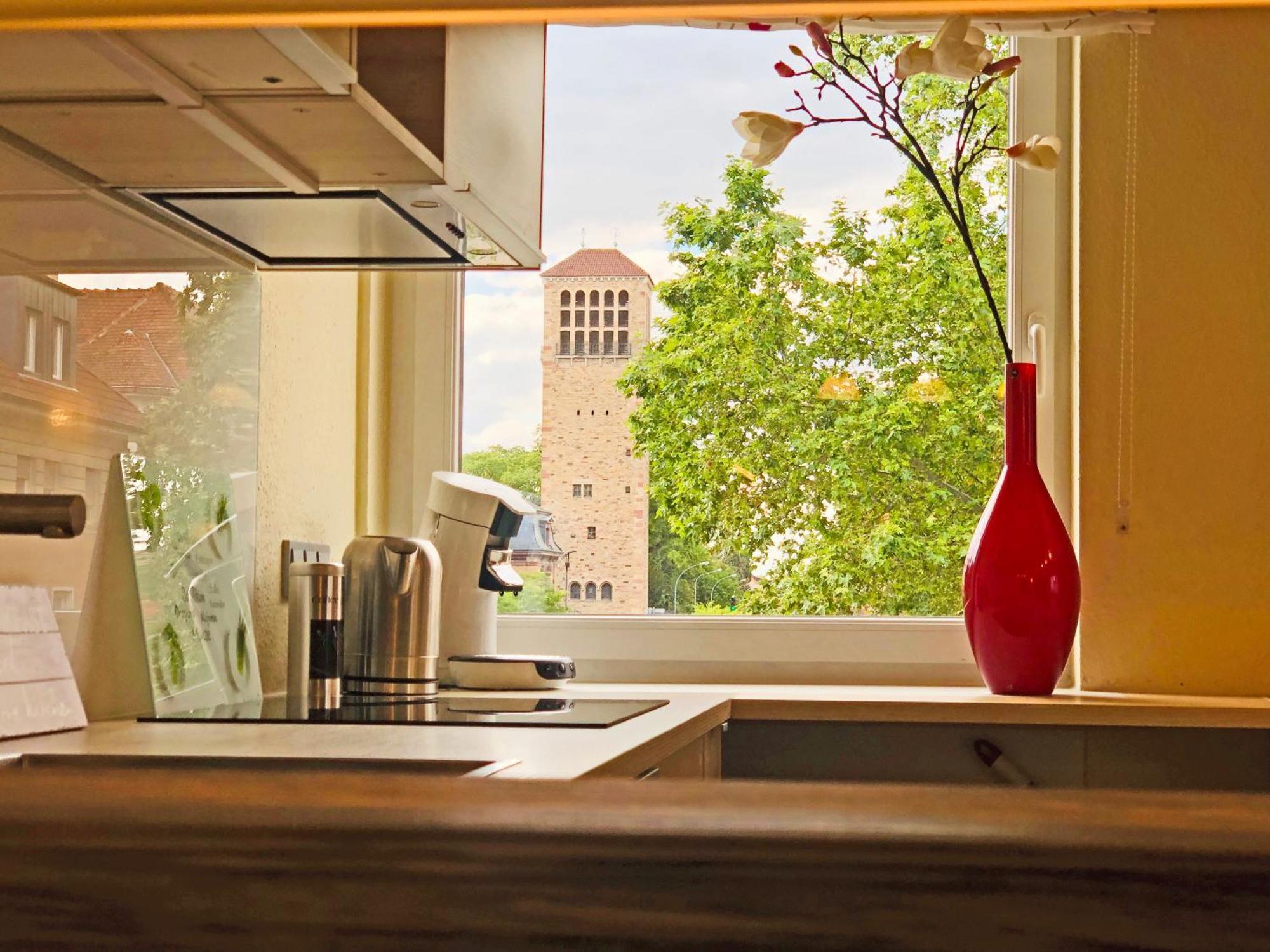 Dompanorama Der Weisse Pfau Apartment Fuer 2-4Pers スパイヤー エクステリア 写真
