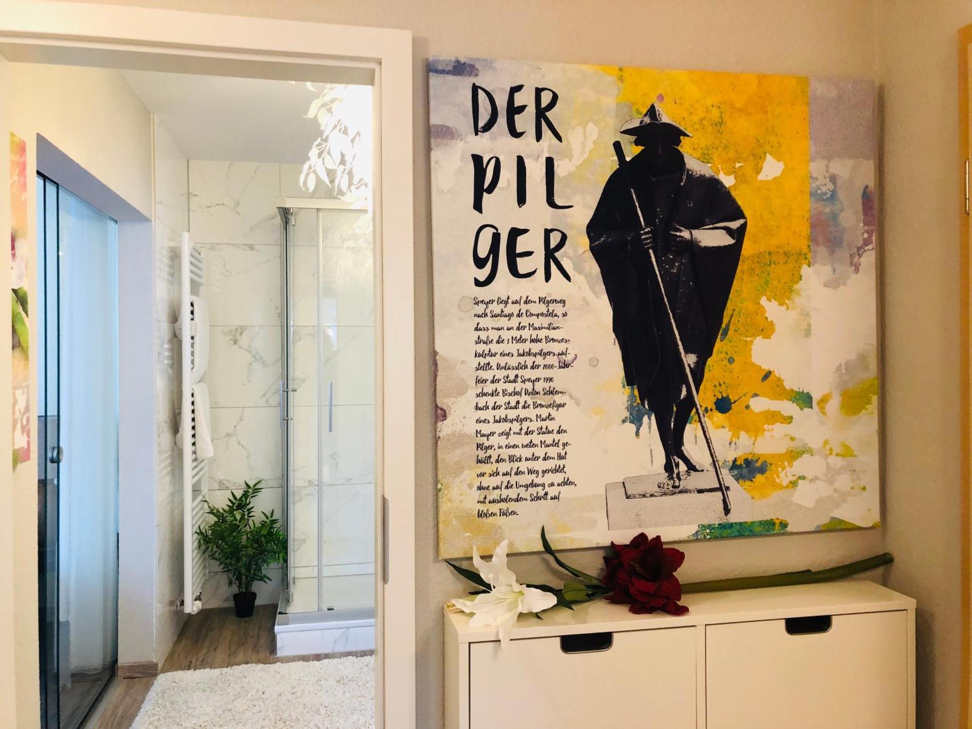Dompanorama Der Weisse Pfau Apartment Fuer 2-4Pers スパイヤー エクステリア 写真